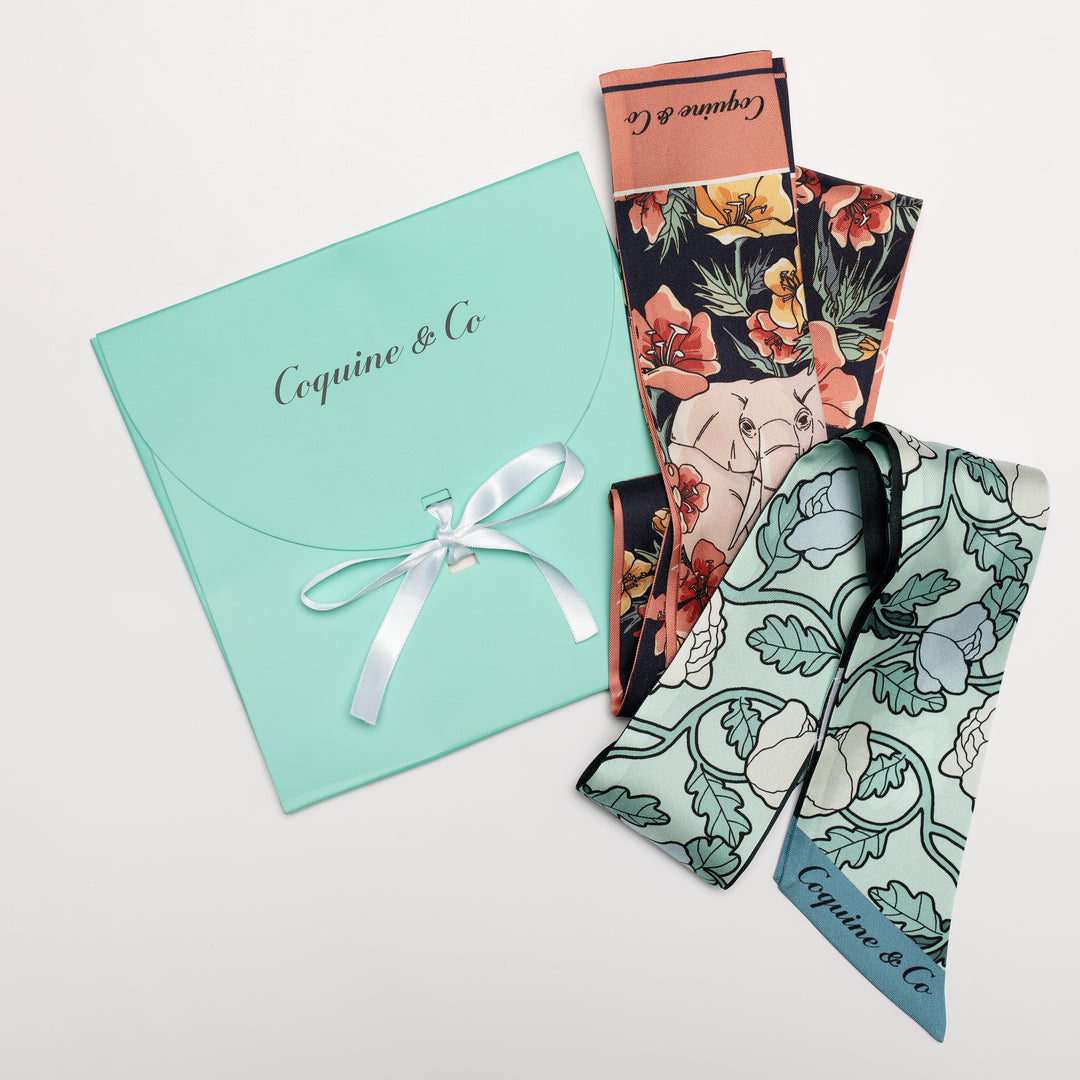 Pack 2: Embrace Love Scarf + Revel in Elegance Pack of Two Scarves